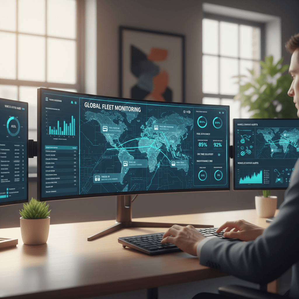 Fleet tracking and route optimization system